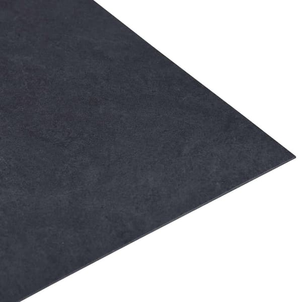 Golvplank 55 pcs Svart 5,11 m² PVC