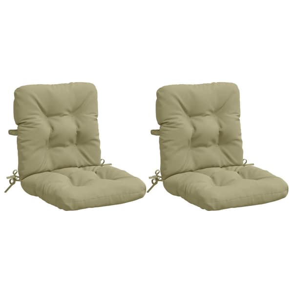 2-delade Höga Ryggstolsdynor VIANEN 2 st 100% Polyester