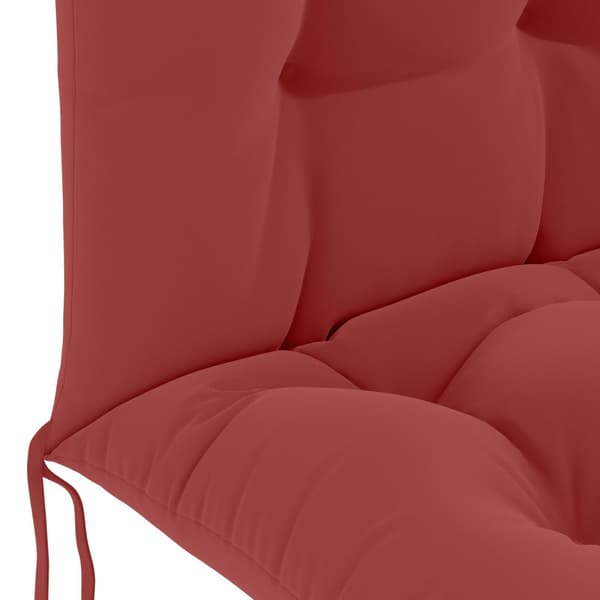 Solsängkudde PUTTEN 100% Polyester Vinröd 48 x 112 x 10 cm