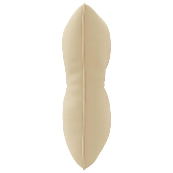 Ryggkudde PUTTEN 100% Polyester Beige 40 x 40 x 10 cm