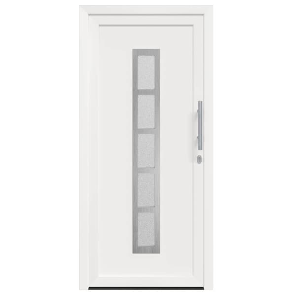 Framdörr Vit 108 x 208 cm PVC