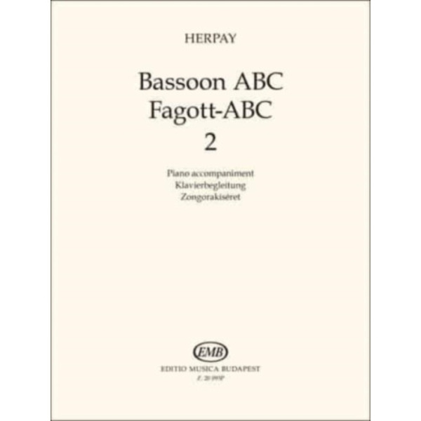 Bassoon ABC 2 Piano accompaniment (häftad, eng)
