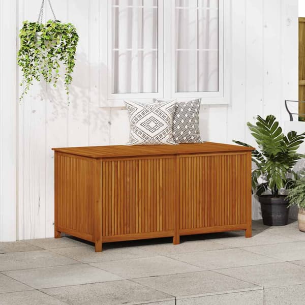 Dynbox 150x80x75 cm massivt akaciaträ