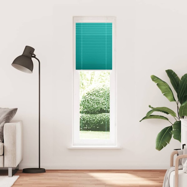Plisserad persienn bensingrön 60x200cm tyg bredd 59,4cm