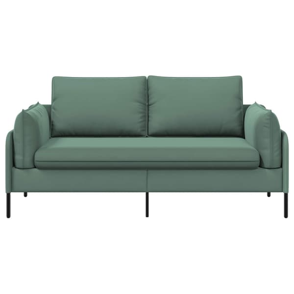 2-sits soffa Havgrön 188 x 81 x 89 cm Sammet
