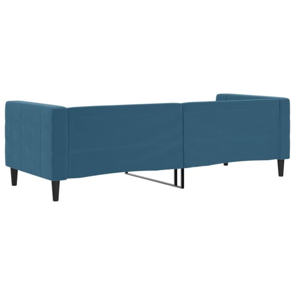 Dagbädd blå 80x200 cm sammet