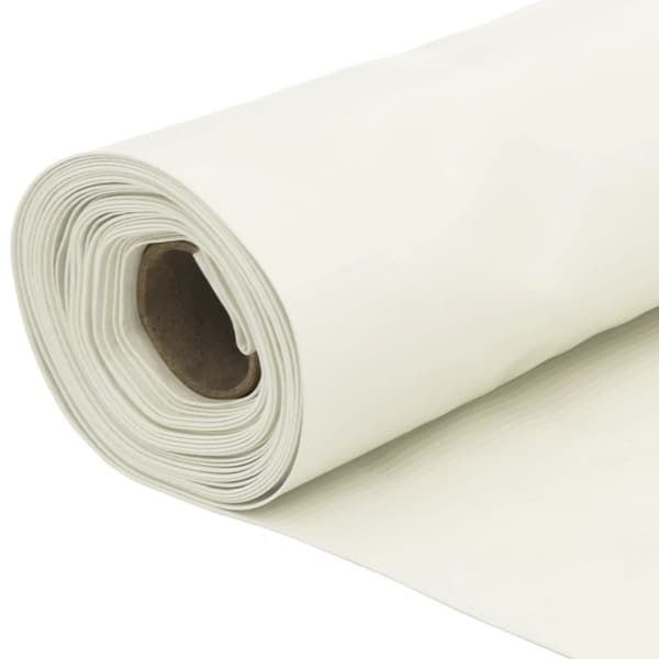 Insynsskydd för balkong vit 400x120 cm PVC