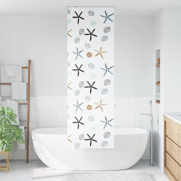 Rullgardin för dusch 80x240 cm tyg bredd 76 cm