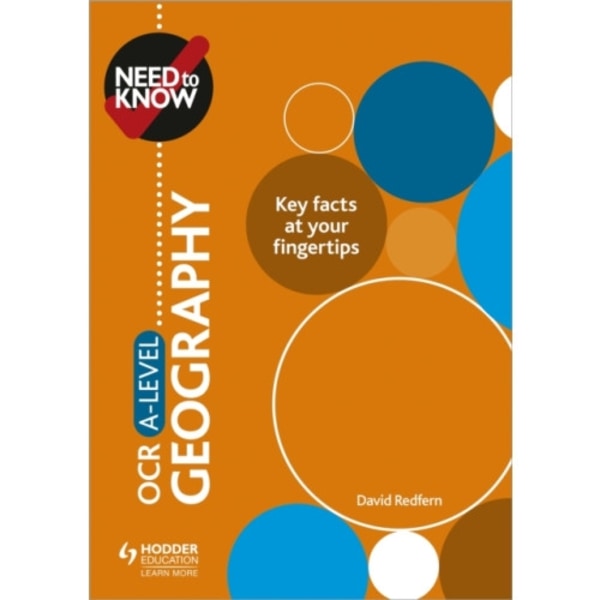 Need to Know: OCR A-level Geography (häftad, eng)