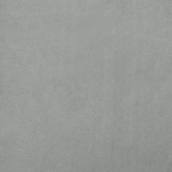 Hundbädd ljusgrå 100x54x33 cm sammet