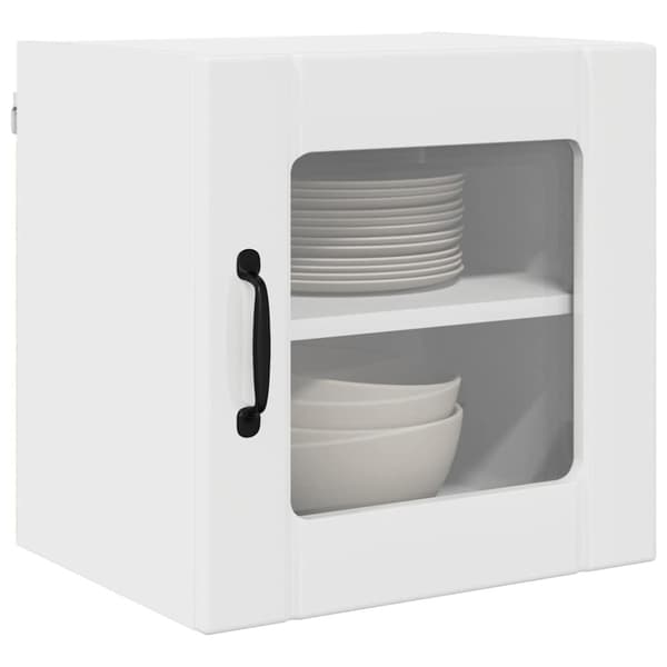 Köksskåp Lucca 2 pcs Vit högglans 40 x 31 x 40 cm
