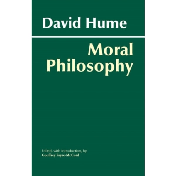 Hume: Moral Philosophy (häftad, eng)