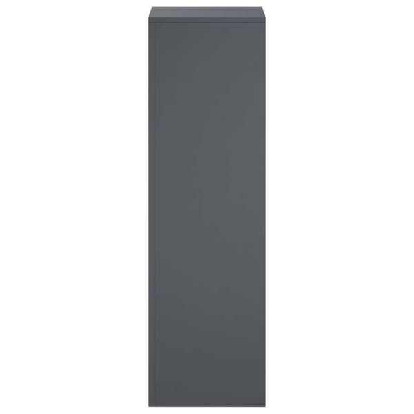 Växtställ 2 pcs Antracit 30 x 30 x 100 cm Galvaniserat stål