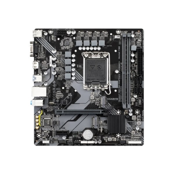Gigabyte B760M H DDR4 - 1.0 - moderkort - micro ATX - LGA1700-uttag - B760