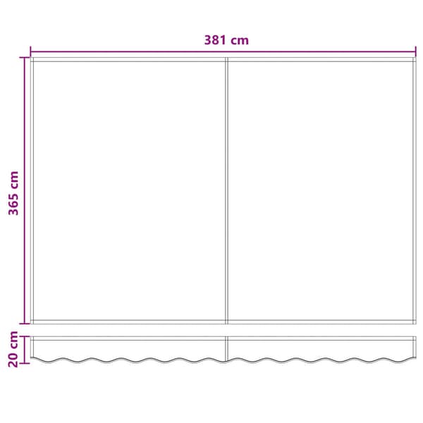 Elektrisk Retraktabel Markis Taupe 4 × 3,5 m