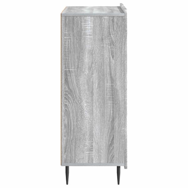 Sideboard Grå sonoma-ek 66 x 34,5 x 92 cm Konstruerat trä