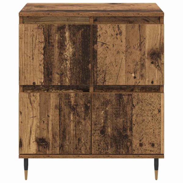 Sideboard Gammalt trä 60 x 35 x 70 cm