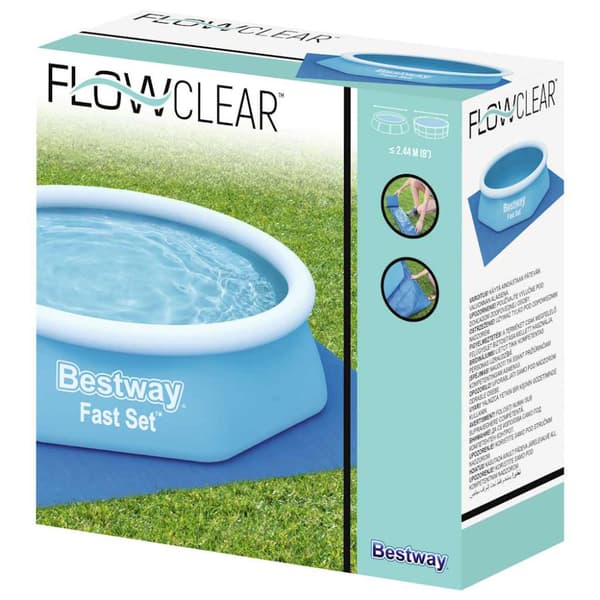 Bestway Markduk för pool Flowclear 274x274 cm