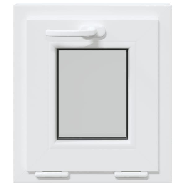 Tilt källarfönster RISOR 40 x 45 cm PVC och klart glas