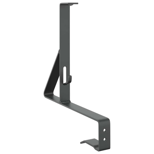 Snöskyddsstöd 2 pcs Antracit 29,5 x 3 x 34,5 cm Stål