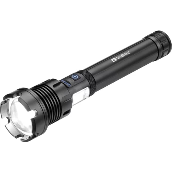 Sandberg Active - ficklampa - LED Svart