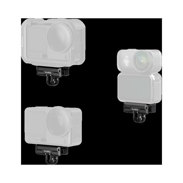 SmallRig 5890 Bidirectional QR Folding Adapter Mount with 2-Prong Mount and 1/4"-20 Threaded hole