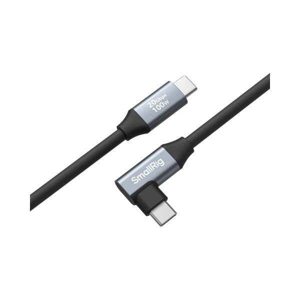 SmallRig 4791 USB-C (Straight) to USB-C (Angled) Data Cable 60cm