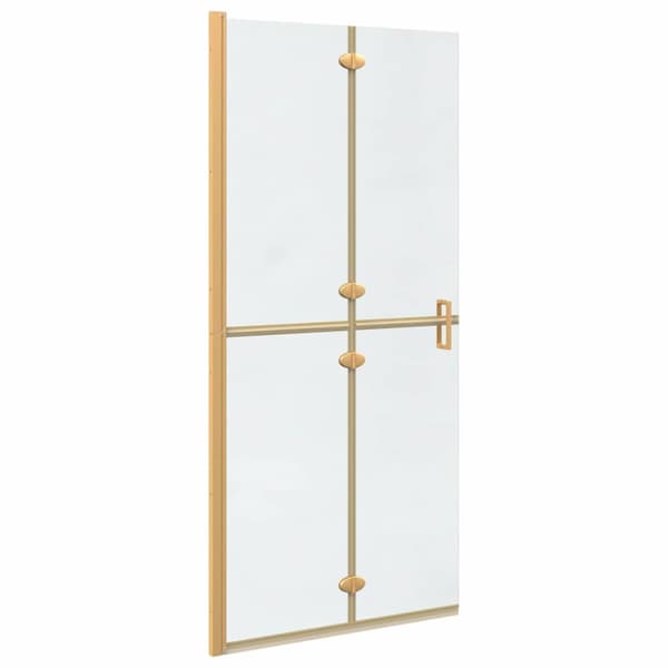 Walk-In duschvägg Guld 90 x 6.5 x 190 cm