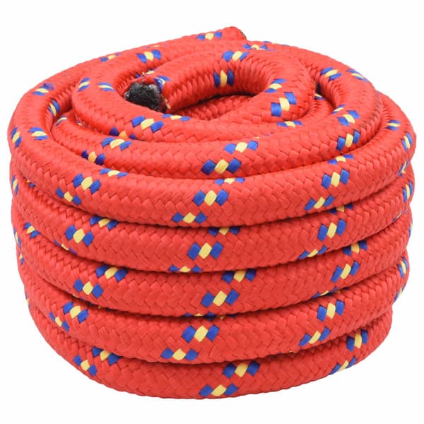 Båtsnöre 5 m 4 Röd PP