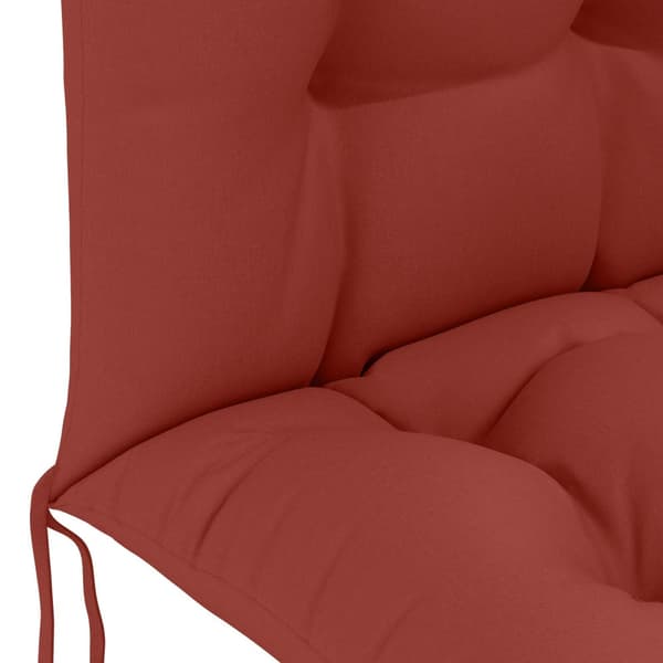 Solsängkudde PUTTEN 100% Polyester Röd 48 x 112 x 10 cm