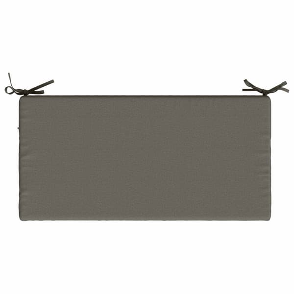 Bänk kudde SOEST 100% Polyester Grå 60 x 40 x 8 cm