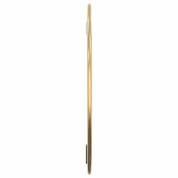 Väggspegel guld Ø 30 cm rund