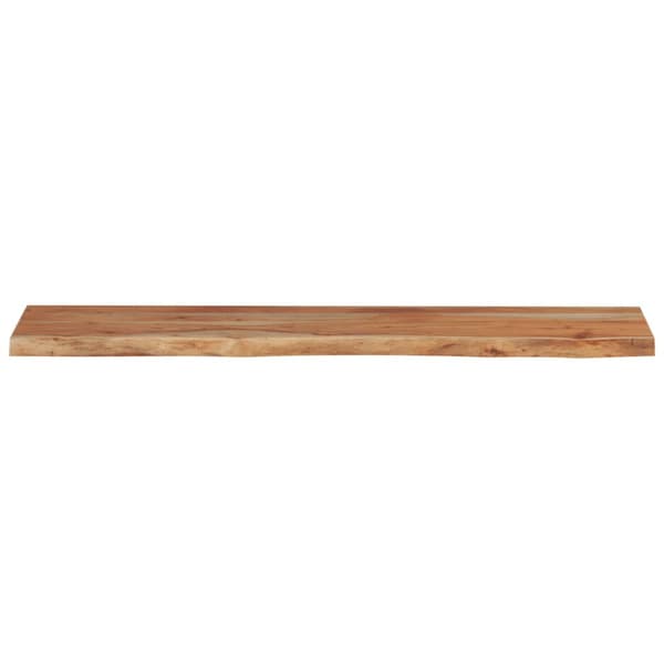 Bordsskiva 160x30x3,8 cm rektangulär massiv akacia rustik kant