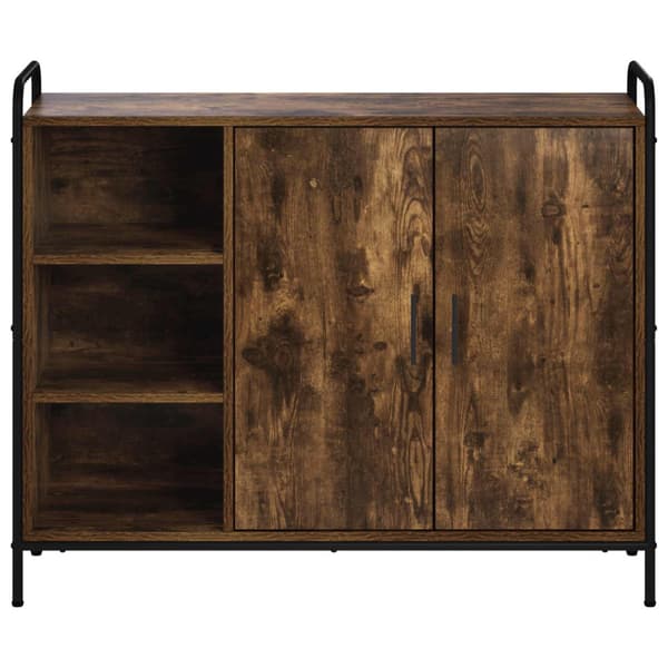 Sideboard Rökt ek 97 x 33 x 81 cm Konstruerat trä