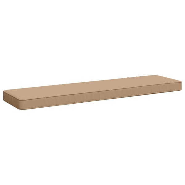 1-delad Bänk Kudde VUGHT 100% Polyester Sand 110 x 30 x 5 cm