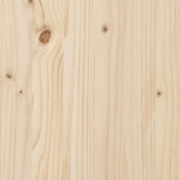 Sängram massiv furu 90x200 cm