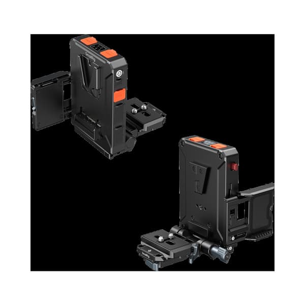 SmallRig 5899 Intelligent V-Mount Battery Adapter Plate Compatible with Arca-Swiss