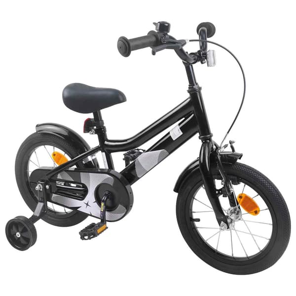 Barncykel 12 Tum för 2-4 åringar Svart
