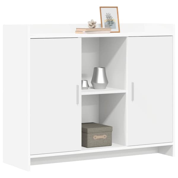 Sideboard Vit 98,5 x 33 x 80 cm Konstruerat trä