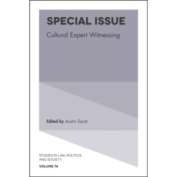 Special Issue (inbunden, eng)