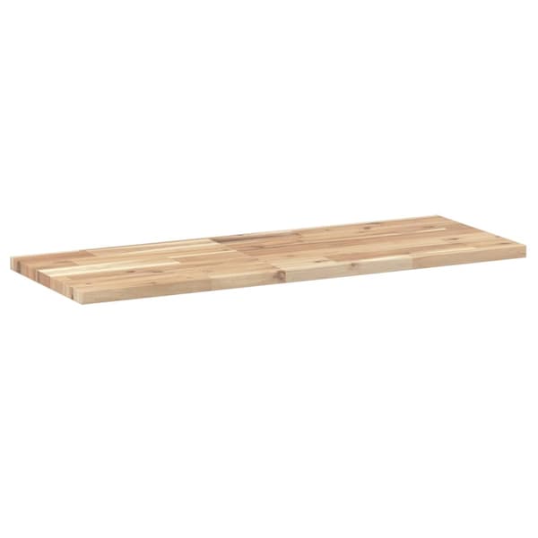 Bordsskiva 100x30x2 cm rektangulär massiv akacia