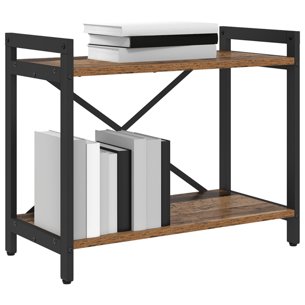 Hyllsystem 60 x 30 x 50 cm Konstruerat trä Gammalt trä