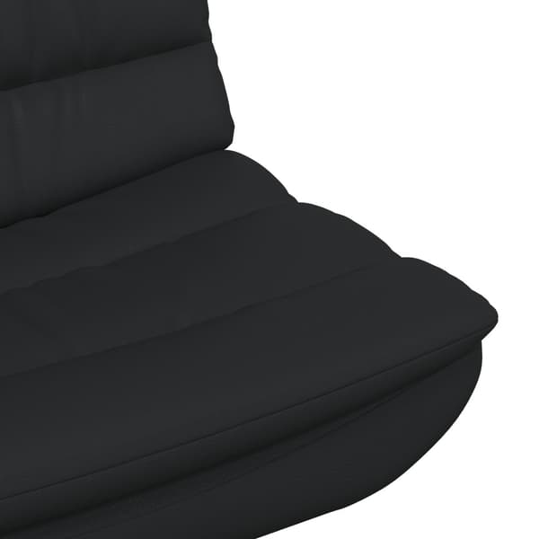 Skrivstol Svart 63 x 75 x 76 cm Glansig PU