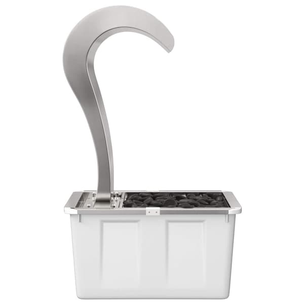 Trädgårdsvattenfall Rostfritt Stål 304 54,5 x 34 x 83 cm Silver
