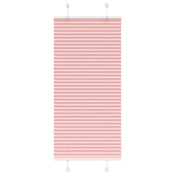 Plisserad persienn rosa 65x150cm tyg bredd 64,4cm polyester