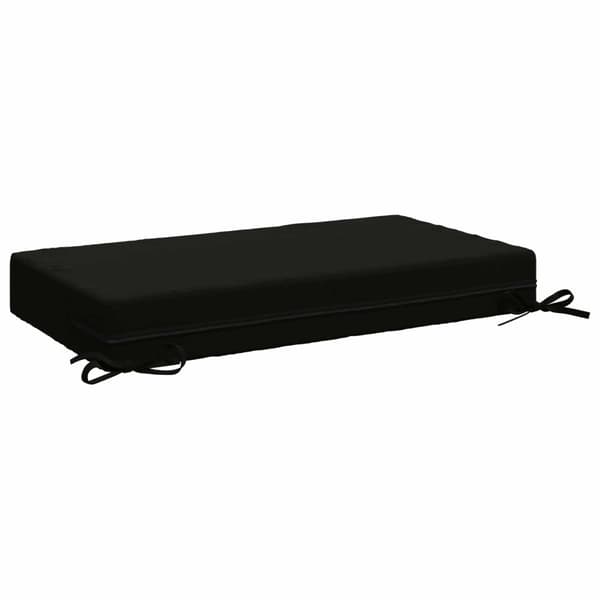 Sittkudde SOEST 100% Polyester Svart 70 x 40 x 10 cm