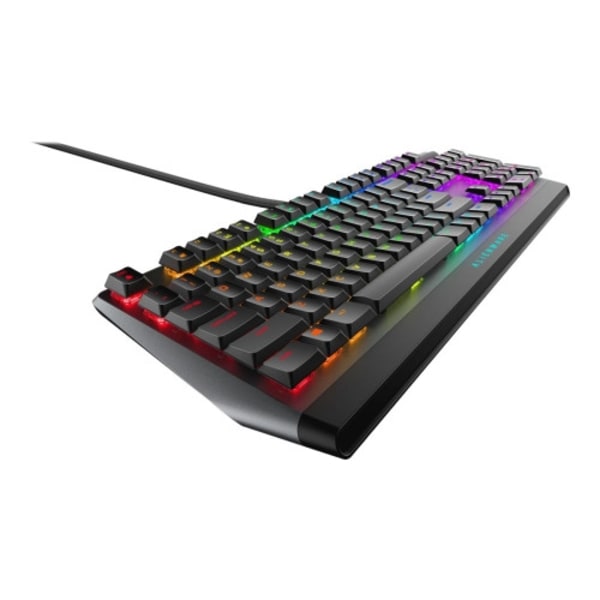 Alienware AW510K - tangentbord - QWERTY - Amerikansk engelska - Dark Side of the Moon Inmatningsenhet