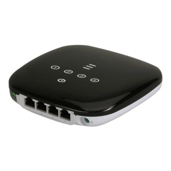Ubiquiti UFiber WiFi - trådlös router - Wi-Fi - väggmonterbar Svart
