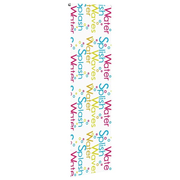 Rullgardin för dusch 60x240 cm tyg bredd 56 cm
