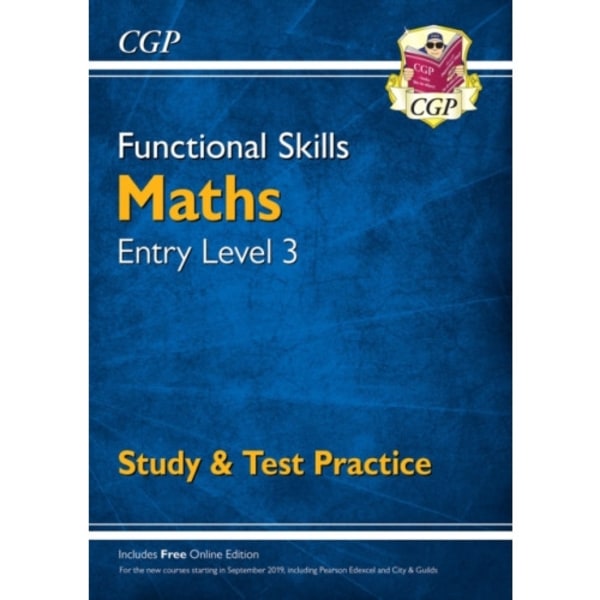 Functional Skills Maths Entry Level 3 - Study & Test Practice (häftad, eng)